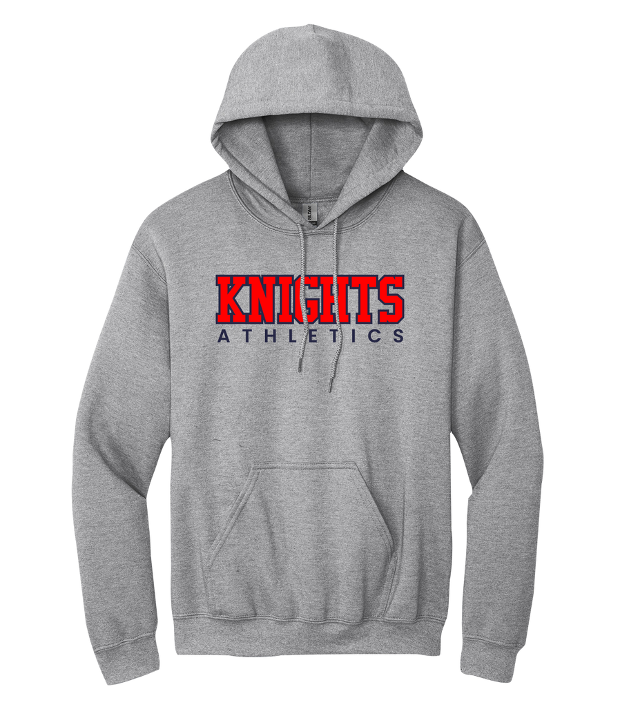Holy Names Knights Athletics Adult Heavy Blend Hooded Sweatshirt with Embroidered Logo