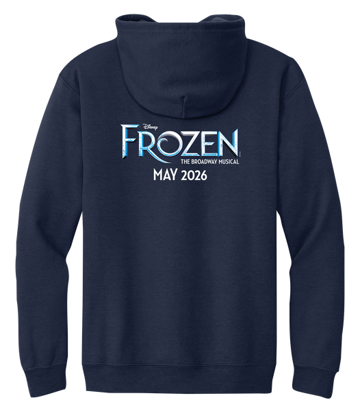 'Frozen' Adult Heavy Blend™ Full Zip Hoodie with Printed Logo