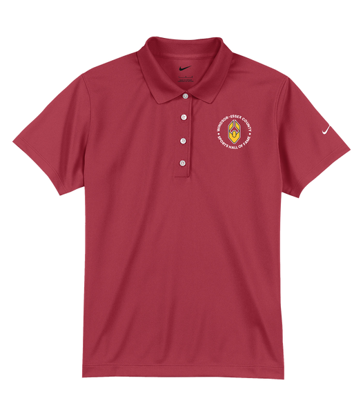 Windsor Essex Sports Hall Of Fame Ladies Nike® Basic Dri-Fit Polo with Embroidered Logo