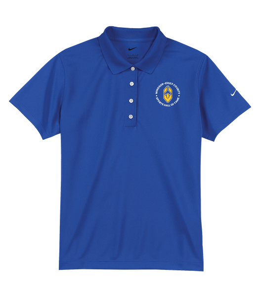 Windsor Essex Sports Hall Of Fame Ladies Nike® Basic Dri-Fit Polo with Embroidered Logo