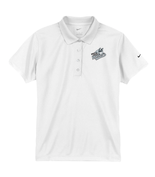 Wolves Staff Ladies Nike® Basic Dri-Fit Polo with Embroidered Logo
