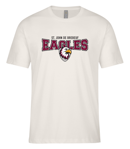 St. John de Brebeuf Youth Ring Spun T-Shirt with Printed Logo