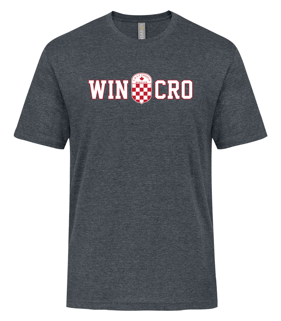 WINCRO Adult Ring Spun T-Shirt with Printed Logo