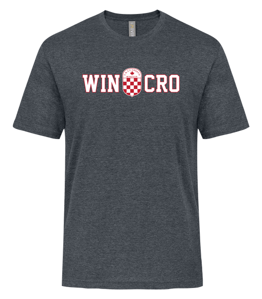 WINCRO Adult Ring Spun T-Shirt with Printed Logo