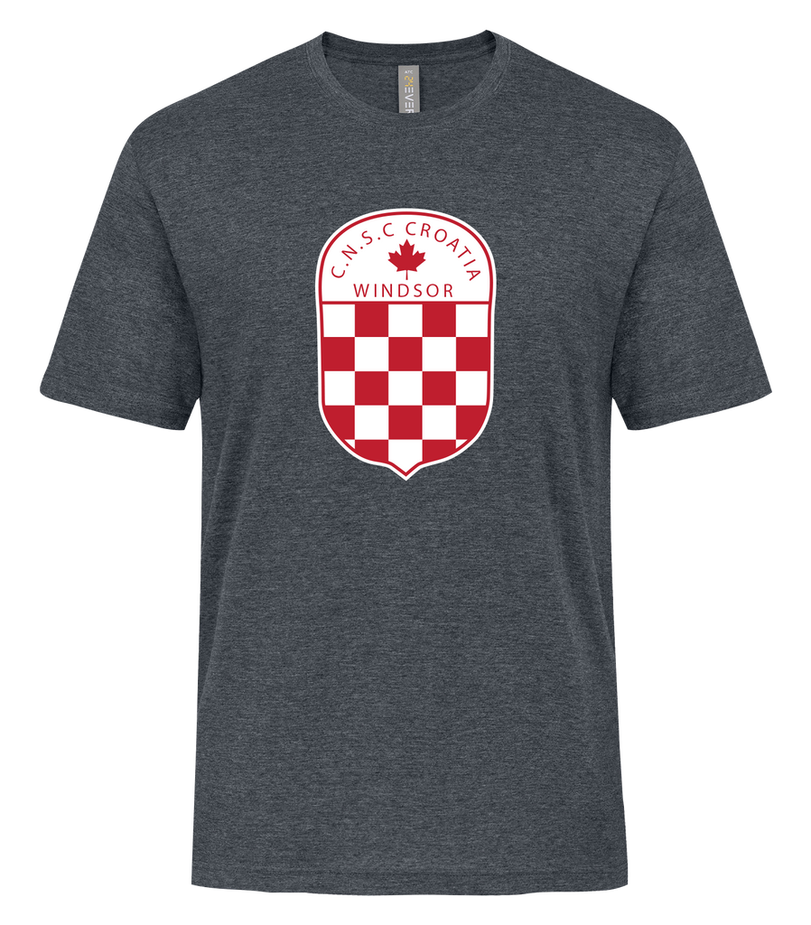 C.N.S.C. Windsor Croatia Adult Ring Spun T-Shirt with Printed Logo