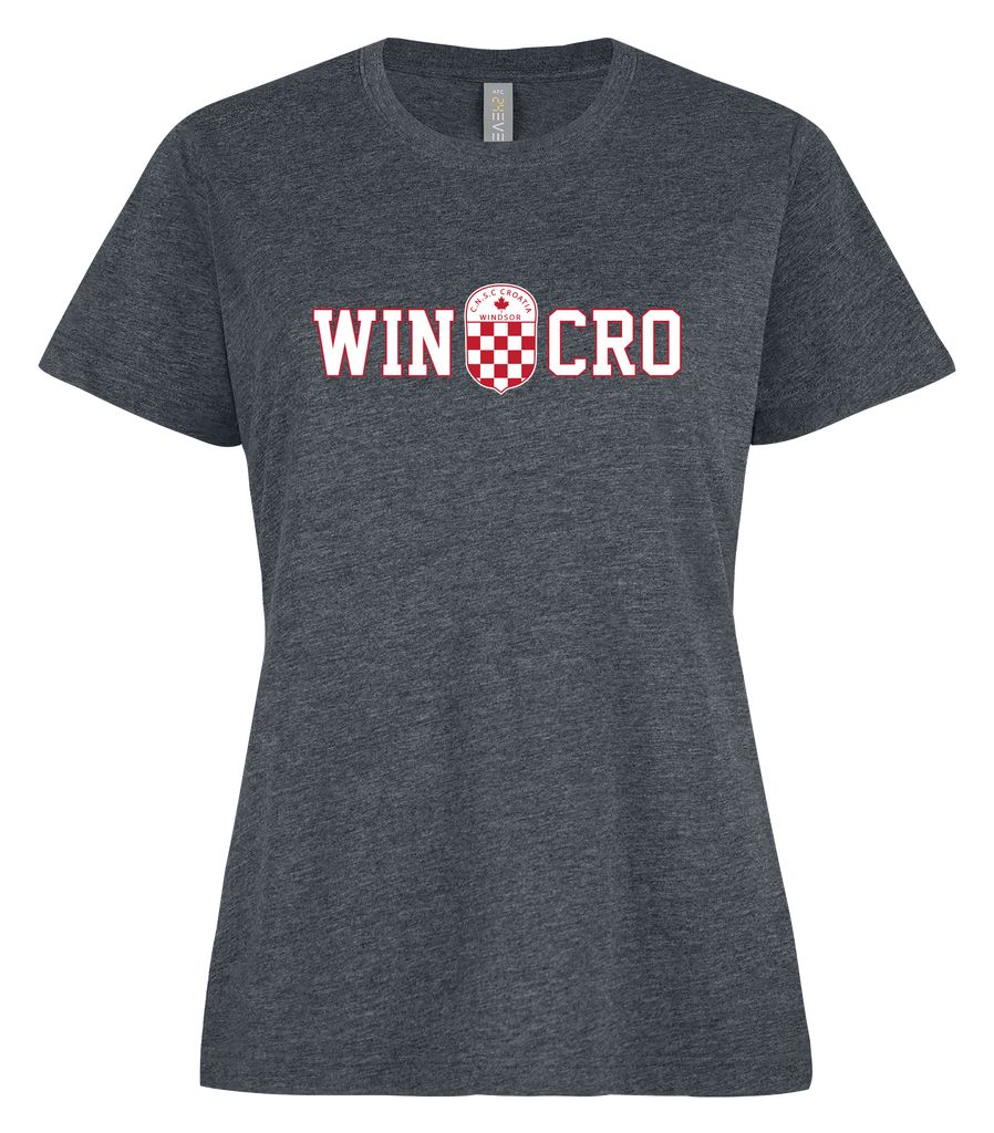 WINCRO Ladies Ring Spun T-Shirt with Printed Logo