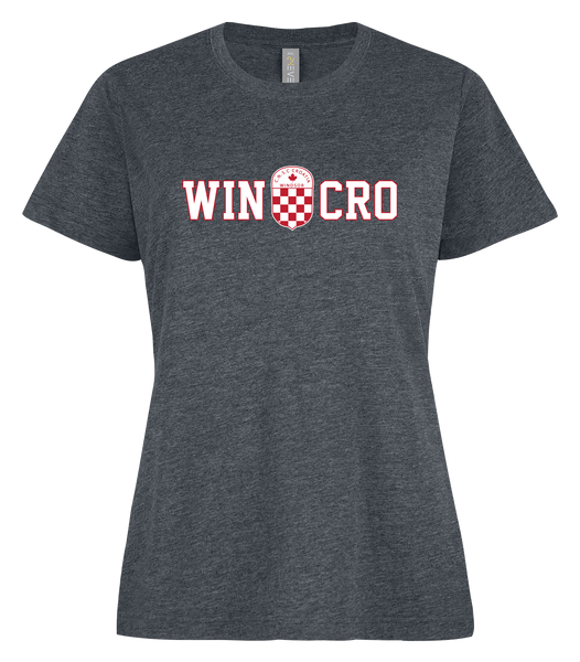 WINCRO Ladies Ring Spun T-Shirt with Printed Logo