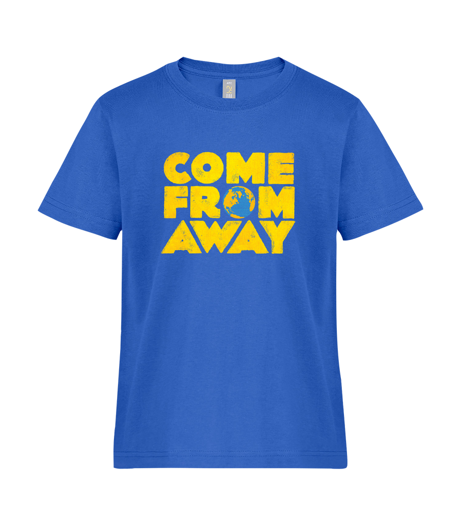 'Come From Away' Adult Ring Spun T-Shirt with Printed Logo