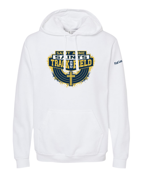 Saints Track & Field 2026 Adult Pullover Hoodie with Printed Logo