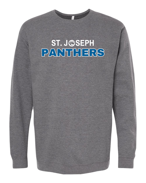St. Joseph Adult Crewneck Fleece with Printed Logo