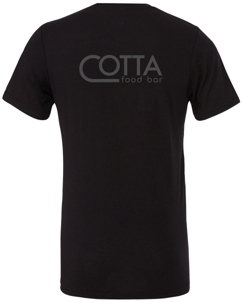 Cotta Adult Triblend Short-Sleeve T-Shirt with Printed Logo