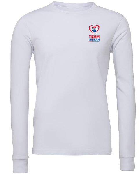 Team Goran Cotton Adult Jersey Long-Sleeve T-Shirt with Printed logo