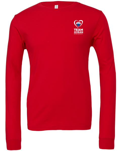 Team Goran Cotton Adult Jersey Long-Sleeve T-Shirt with Printed logo