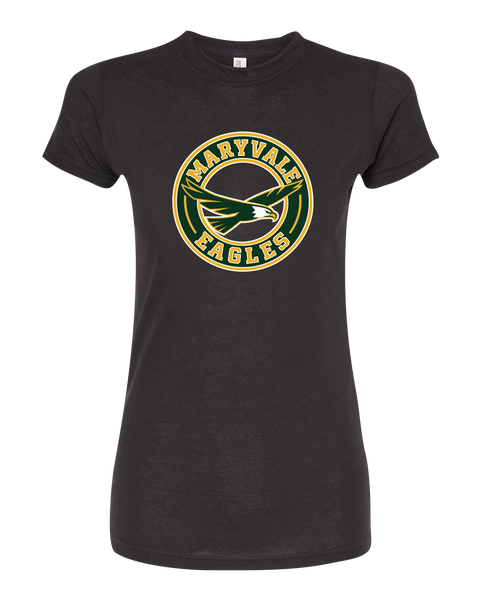 Maryvale Eagles Ladies Deluxe Blend T-Shirt with Printed Logo