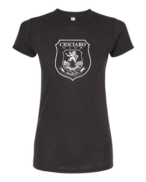 Ciociaro Club Ladies Deluxe Blend T-Shirt with Printed Logo