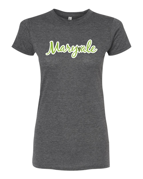 Maryvale Ladies Deluxe Blend T-Shirt with Printed Logo