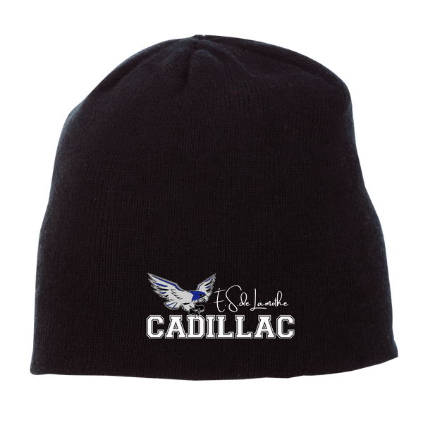 Lamothe-Cadillac Adult Knit Beanie with Embroidered Logo