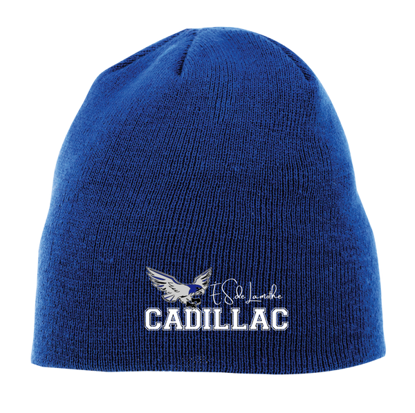 Lamothe-Cadillac Adult Knit Beanie with Embroidered Logo