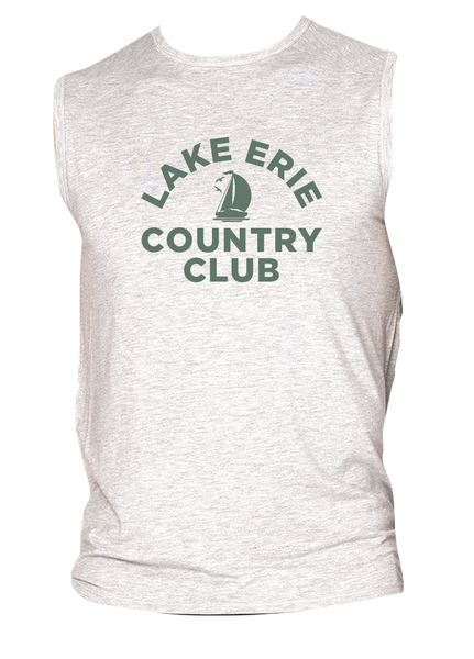 Lake Erie Country Club Adult Unisex Impact Tank with Printed Logo