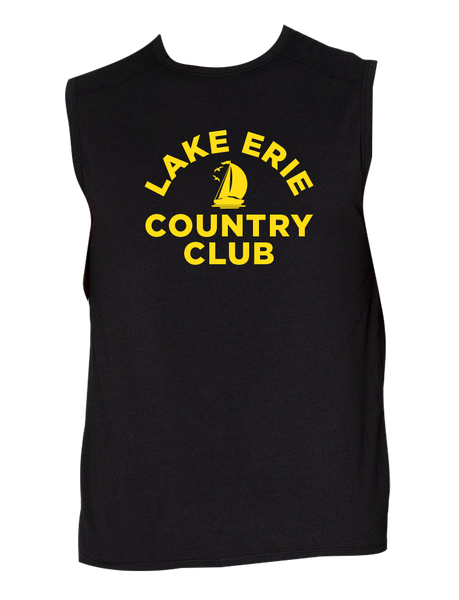 Lake Erie Country Club Adult Unisex Impact Tank with Printed Logo