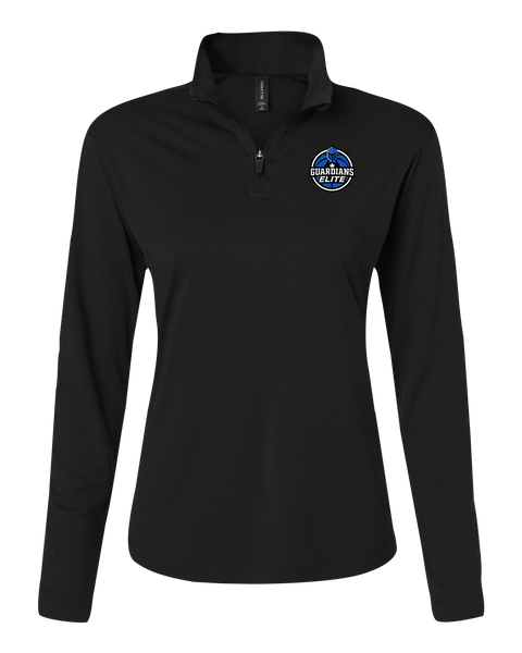 Lasalle Guardians Elite Ladies Pro-Lock Performance Quarter-Zip Pullover with Embroidered Logo