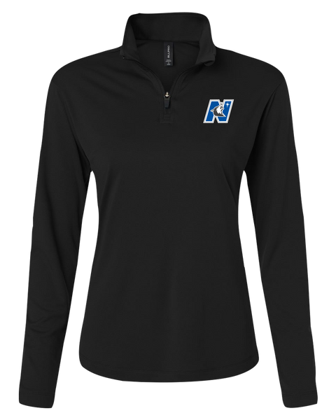 North Star Ladies Pro-Lock Performance Quarter-Zip Pullover with Embroidered Logo