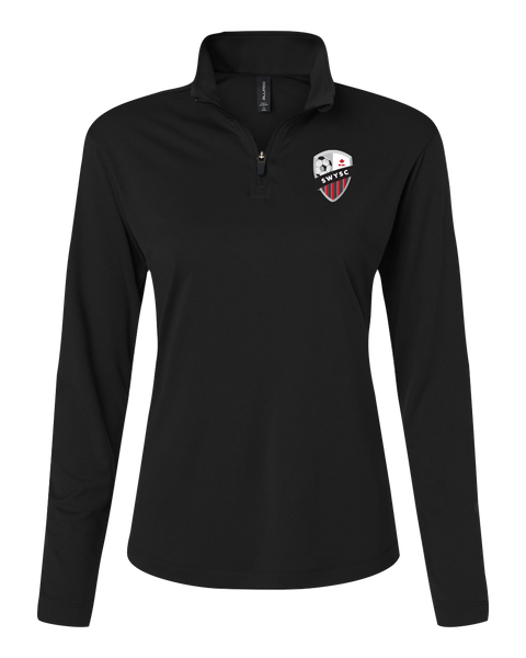 SWYSC Ladies Pro-Lock Performance Quarter-Zip Pullover with Embroidered Logo