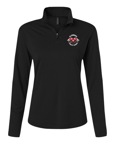 Glenwood Ladies Pro-Lock Performance Quarter-Zip Pullover with Embroidered Logo