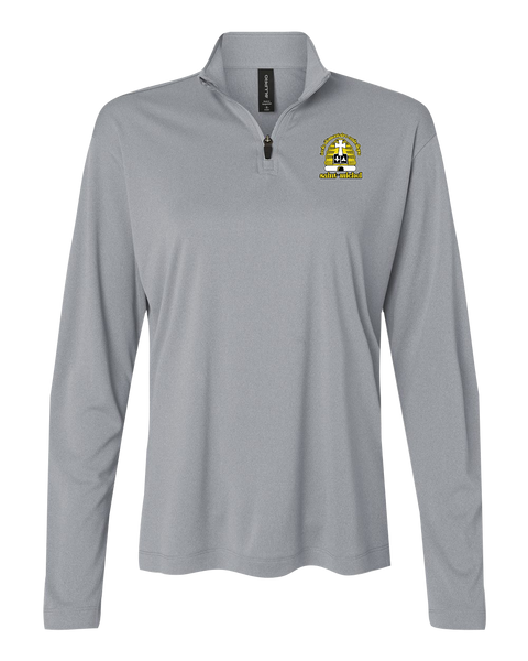 École Élémentaire Catholique Saint-Michel Ladies Pro-Lock Performance Quarter-Zip Pullover with Embroidered Logo (Copy)