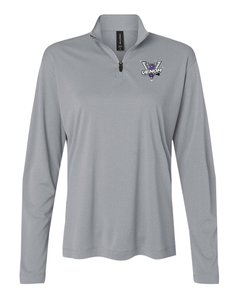 Venom WMSL Ladies Pro-Lock Performance Quarter-Zip Pullover with Embroidered Logo