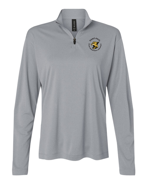 Saint-Paul Ladies Pro-Lock Performance Quarter-Zip Pullover with Embroidered Logo