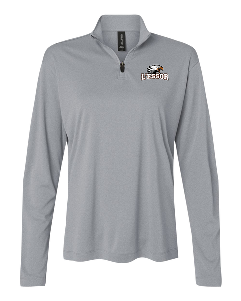 L'Essor Ladies Pro-Lock Performance Quarter-Zip Pullover with Embroidered Logo