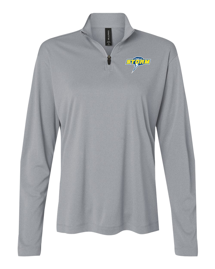 Storm Ladies Pro-Lock Performance Quarter-Zip Pullover with Embroidered Logo