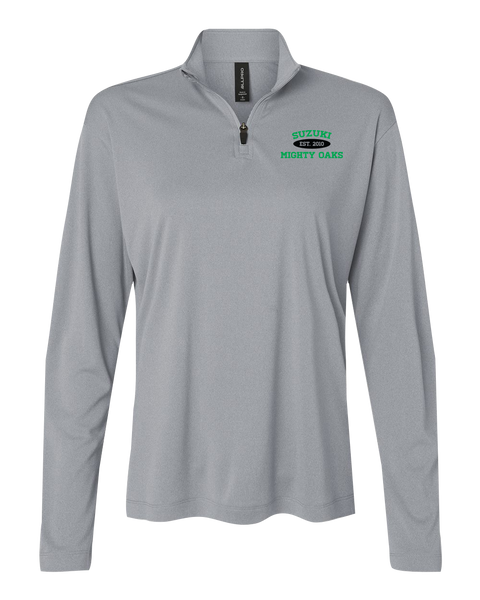 LADIES Suzuki Pro-Lock Performance Quarter-Zip Pullover with Embroidered Logo