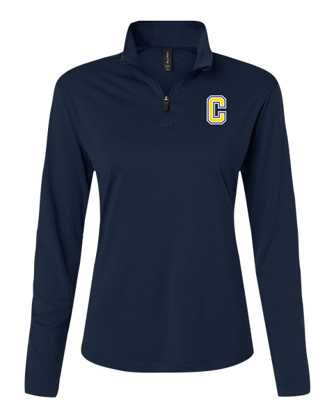 Central Baseball Ladies Pro-Lock Performance Quarter-Zip Pullover with Embroidered Logo