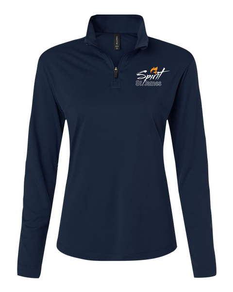 St. James Ladies Pro-Lock Performance Quarter-Zip Pullover with Embroidered Logo