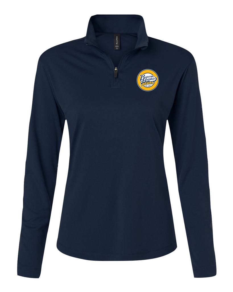 Beacon Heights Ladies Pro-Lock Performance Quarter-Zip Pullover with Embroidered Logo