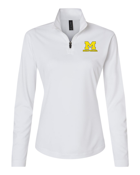 Saint-Michel Ladies Pro-Lock Performance Quarter-Zip Pullover with Embroidered Logo