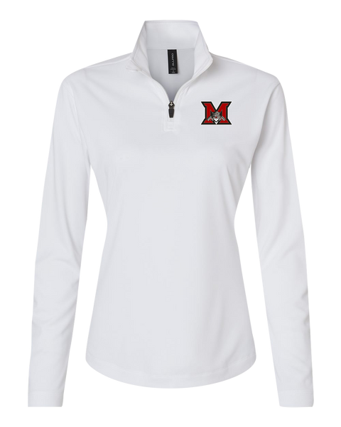 Maranatha Christian Academy Ladies Pro-Lock Performance Quarter-Zip Pullover with Embroidered Logo