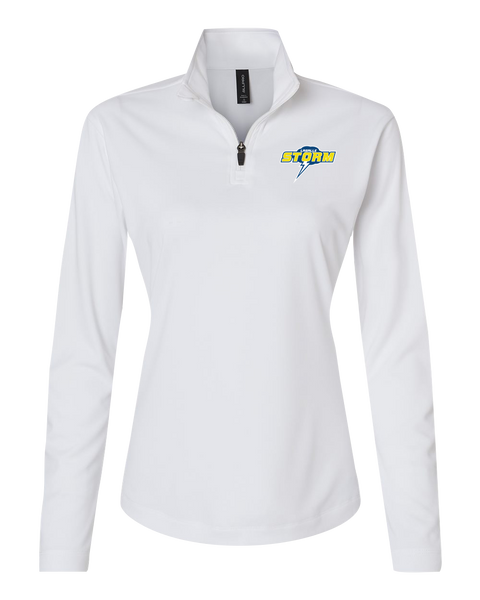 Storm Ladies Pro-Lock Performance Quarter-Zip Pullover with Embroidered Logo