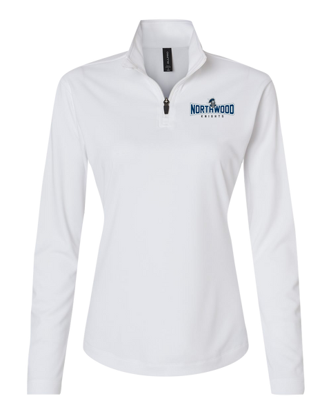 Northwood Knights Ladies Pro-Lock Performance Quarter-Zip Pullover with Embroidered Logo