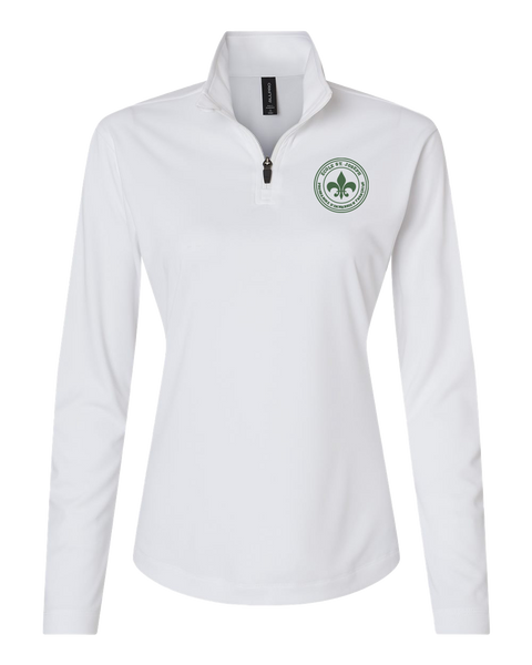 St. Joseph Ladies Pro-Lock Performance Quarter-Zip Pullover with Embroidered Logo
