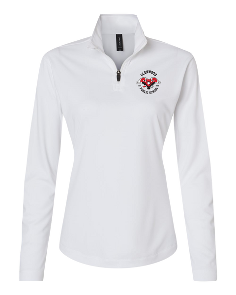 Glenwood Ladies Pro-Lock Performance Quarter-Zip Pullover with Embroidered Logo