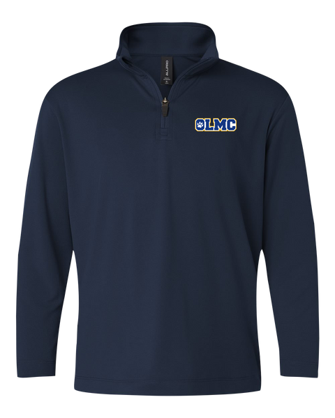 OLMC Cougars Youth Pro-Lock Performance Quarter-Zip Pullover with Embroidered Logo