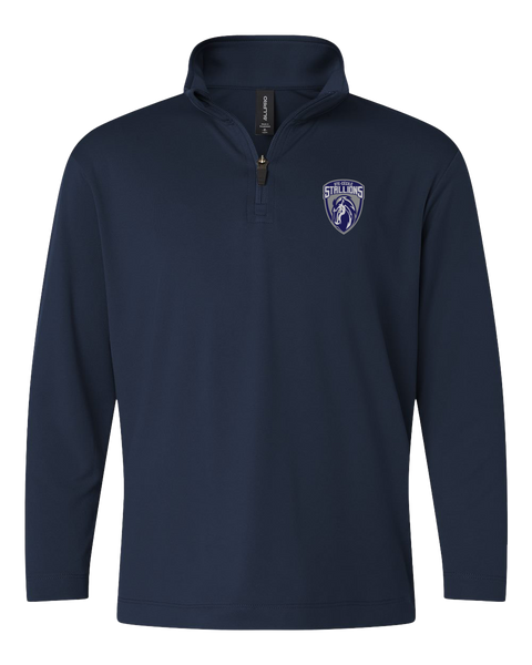 Stallions Youth Pro-Lock Performance Quarter-Zip Pullover with Embroidered Logo