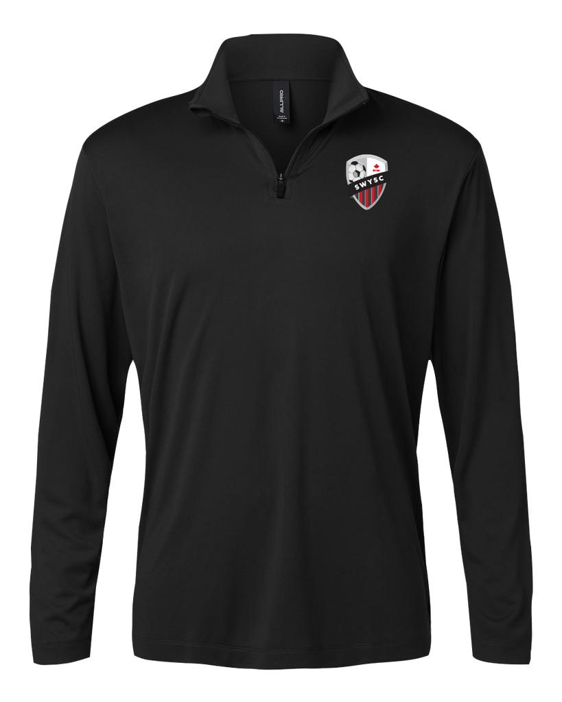 SWYSC Youth Pro-Lock Performance Quarter-Zip Pullover with Embroidered Logo