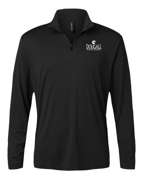 Dougall Youth Pro-Lock Performance Quarter-Zip Pullover with Embroidered Logo