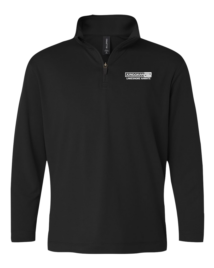 Lakeshore Karate Adult Pro-Lock Performance Quarter-Zip Pullover with Embroidered Logo