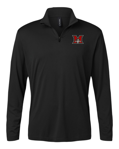 Maranatha Christian Academy Adult Pro-Lock Performance Quarter-Zip Pullover with Embroidered Logo