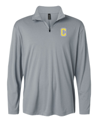 Central Baseball Adult Pro-Lock Performance Quarter-Zip Pullover with Embroidered Logo